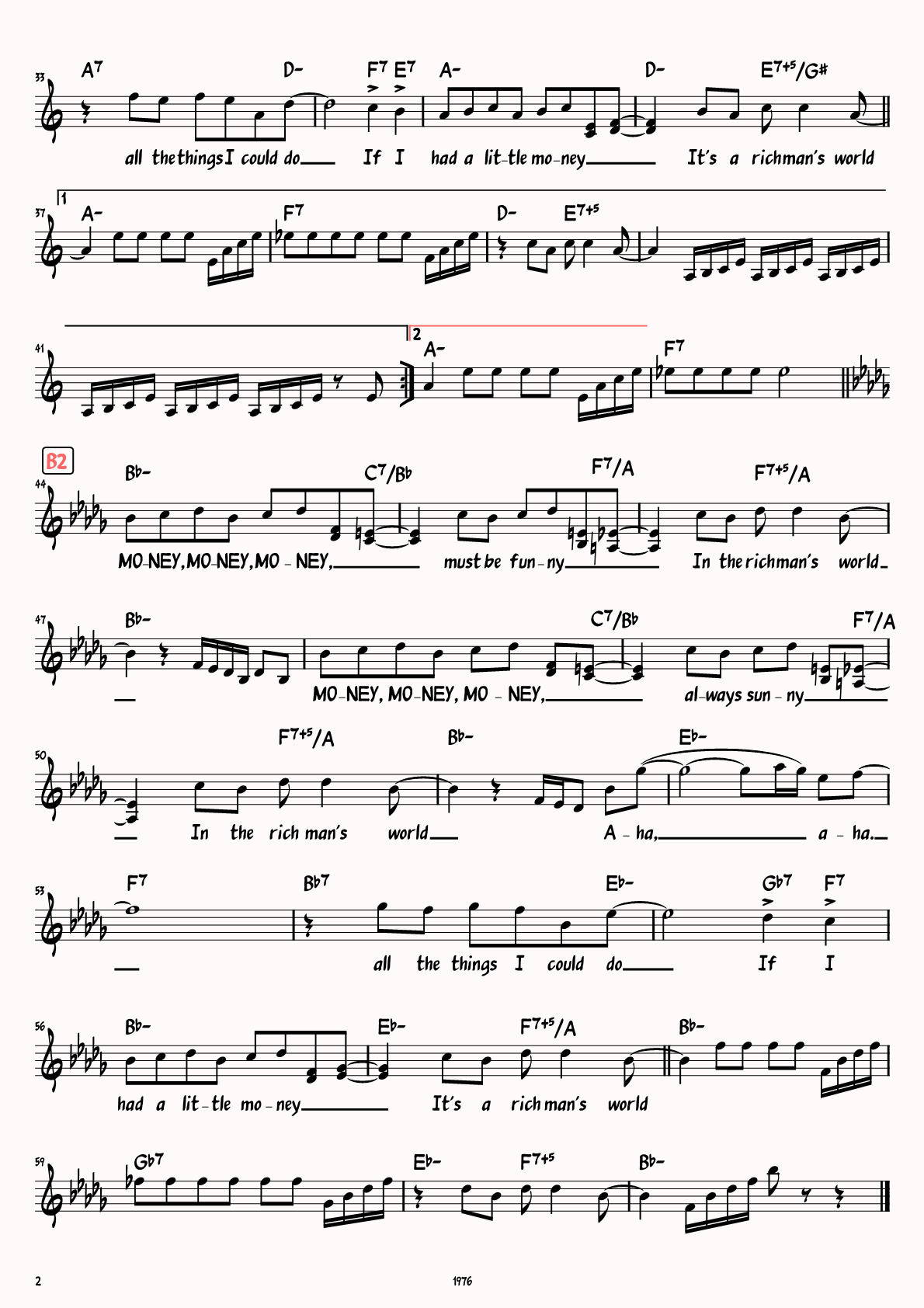 Sheet Music